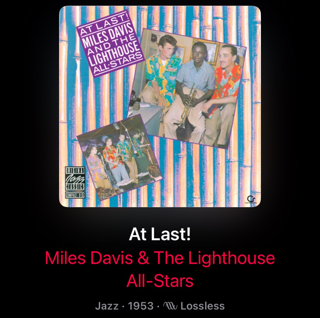 Album cover of Miles Davis: AT LAST!