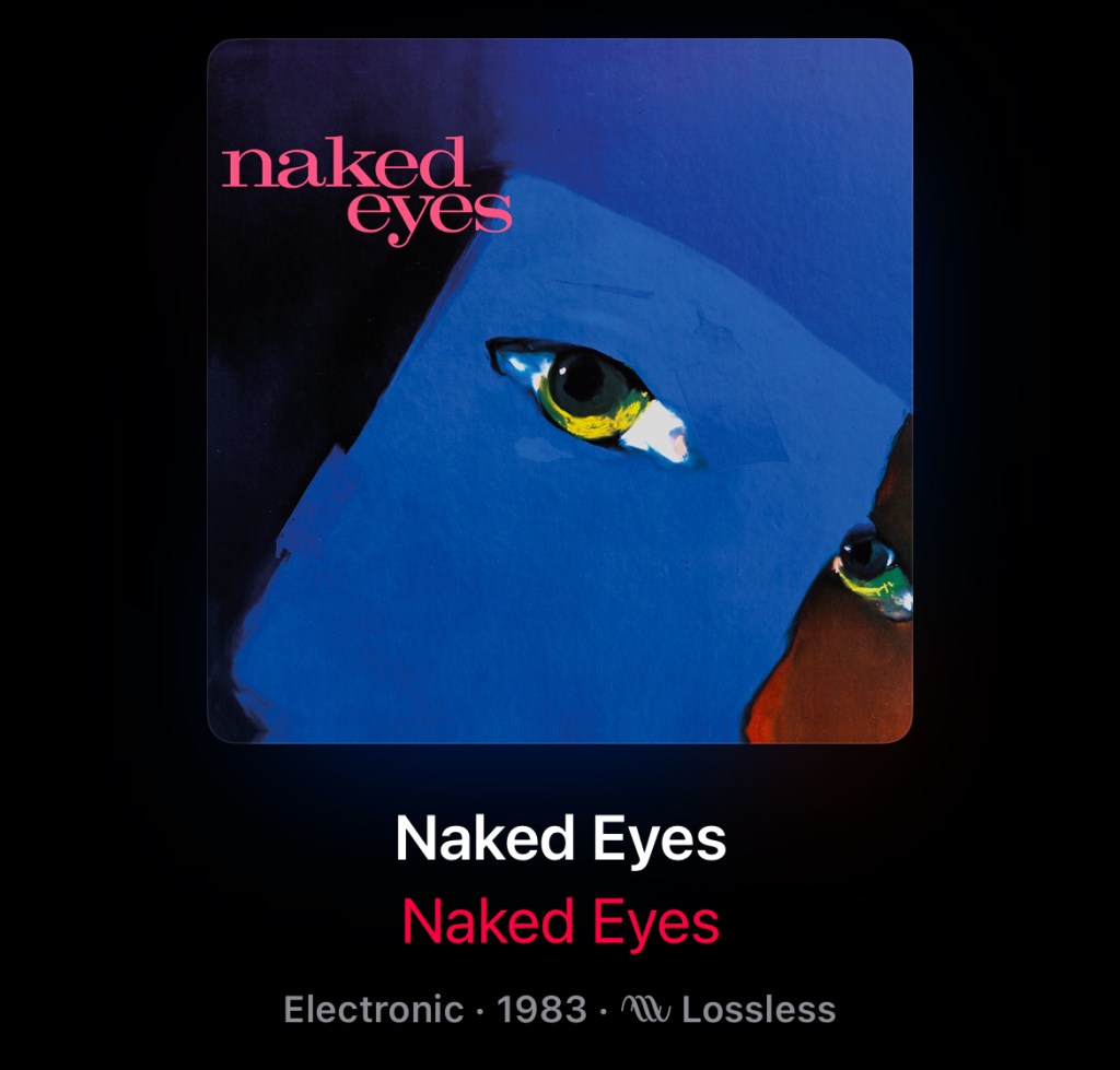 Album cover for Naked Eyes self-titled album