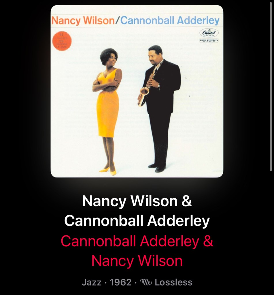 Album Cover of Nancy Wilson & Cannonball Adderley