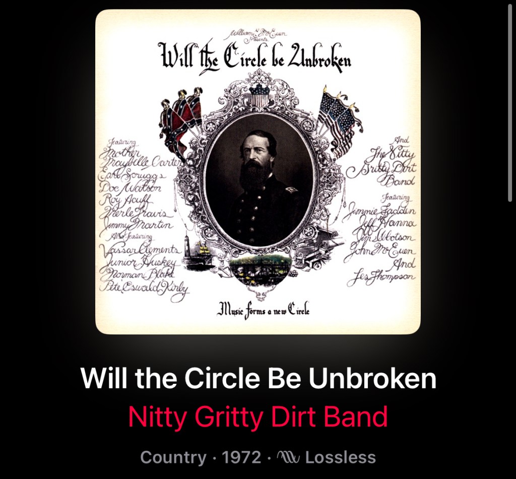 Album Cover for Nitty Gritty Dirt Band: WILL THE CIRCLE BE UNBROKEN