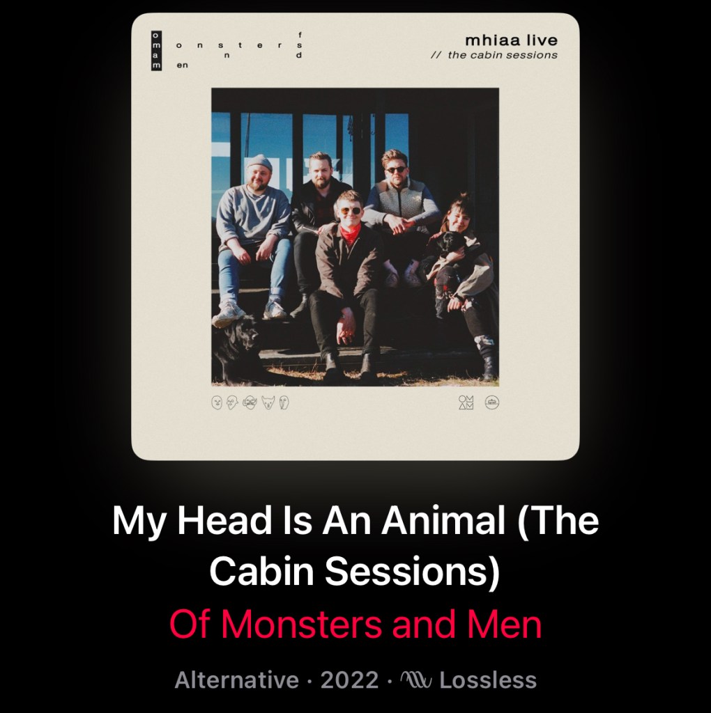 Album cover for Of Monsters and Men: MY HEAD IS AN ANIMAL (THE CABIN SESSIONS)