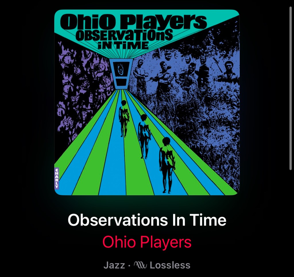 Album cover for Ohio Players: OBSERVATIONS IN TIME