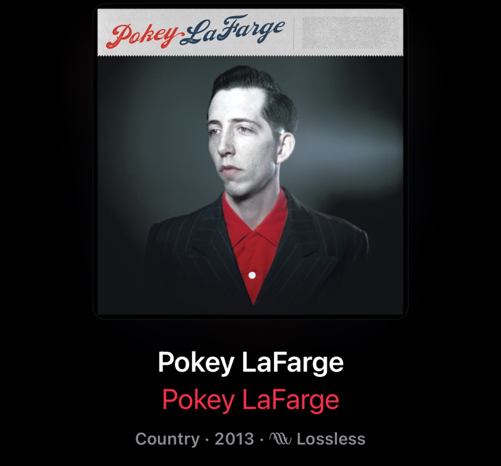 Album cover for Pokey LaFarge: POKEY LaFARGE