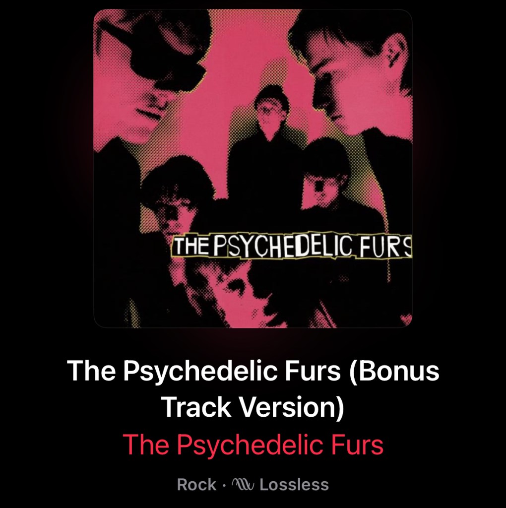 Album cover for The Psychedelic Furs: THE PSYCHEDELIC FURS