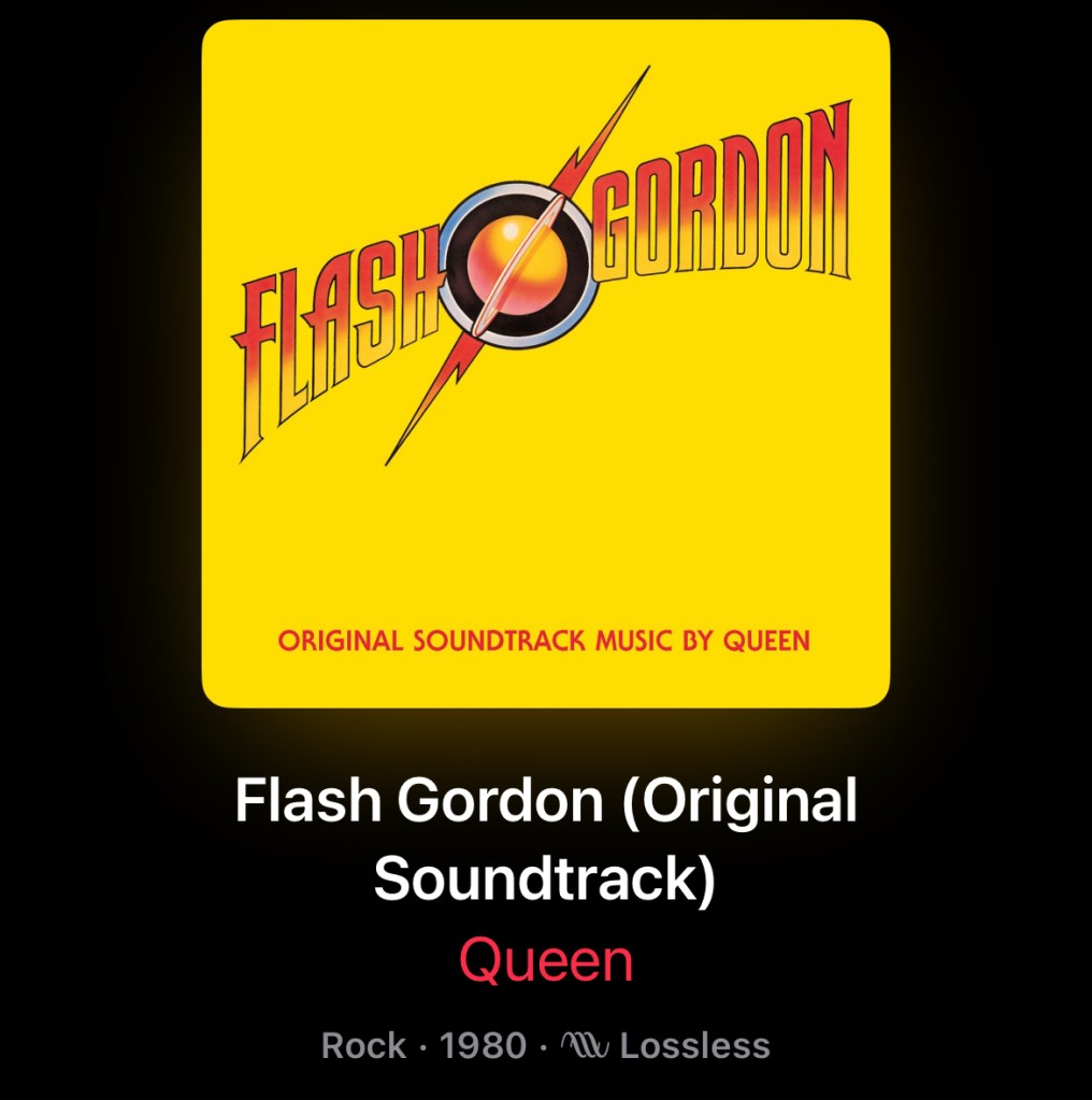 Album cover for Queen: FLASH GORDON